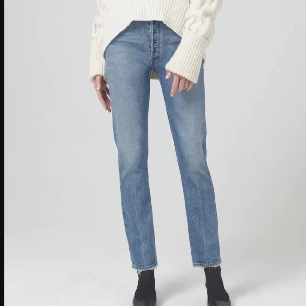 Citizens of Humanity Charlotte Straight in Dimple Sz 25